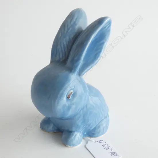 A Sylvac snub nosed rabbit blue